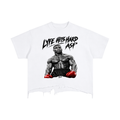 Vintage Wash Mike Tyson Boxy Distressed Hem T-Shirt