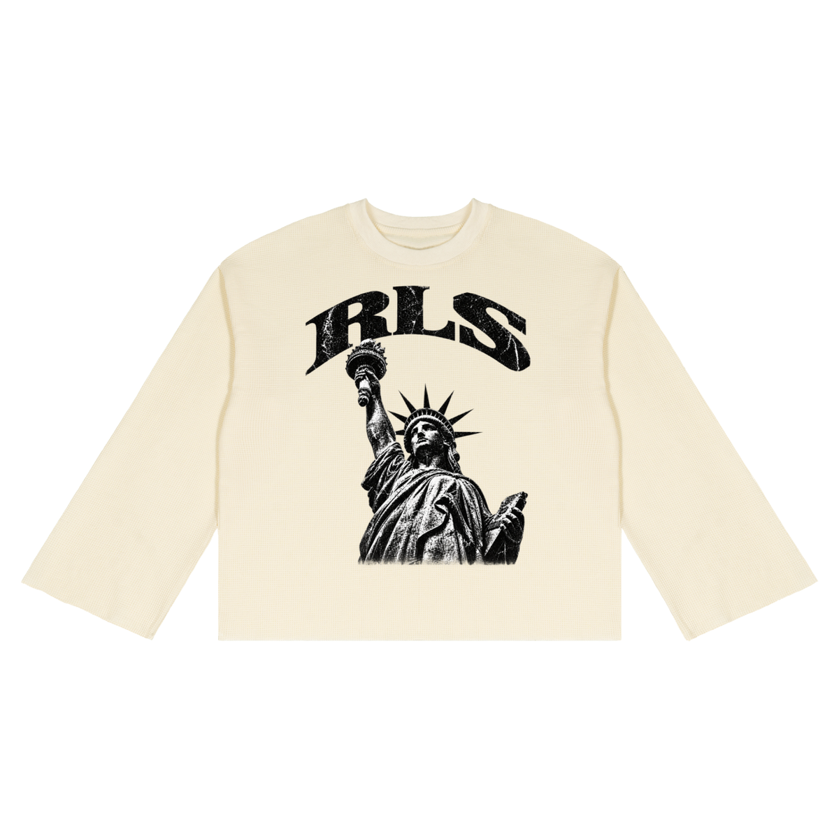 Liberty Waffle Raw Edge T-Shirt